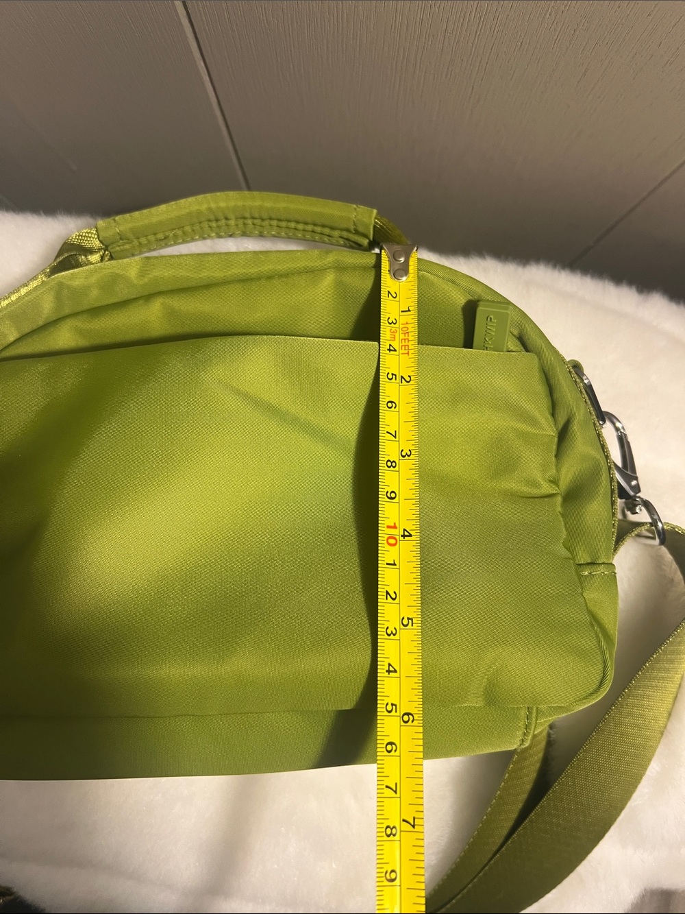 IHKWIP Olive Green Crossbody Shoulder Bag - Picture 12 of 12